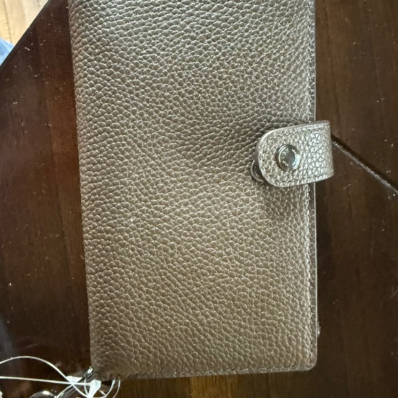Coach Two-Toned Brown Wallet - Picture 3 of 5